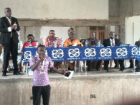 GHAMRO executives seated at the high table