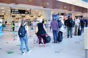 Ghana Airport With Expatriates 