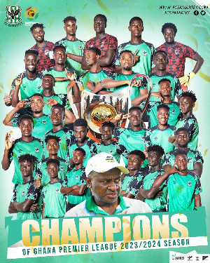 Samartex emerged as the champions of the 2023/24 Ghana Premier League season