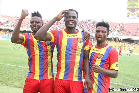 Inusah Musah grabbed the winner for Hearts of Oak