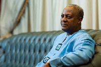 Former president John Mahama