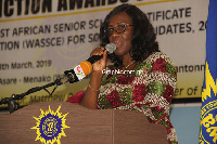 Head of National Office of WAEC, Mrs Wendy Addy-Lamptey