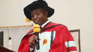 Prof. Elvis Asare-Bediako,  Vice-Chancellor of the University of Energy and Natural Resources