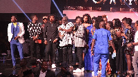 Ebony's family, friends and manager took her awards on her behalf