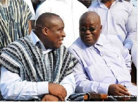 Kwabena Agyepong and president Akufo-Addo