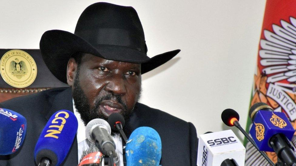 Salva Kirr, South Sudan presido