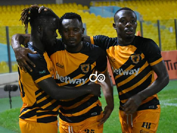 Ashanti Gold recorded their first away win of the season against Accra Great Olympics