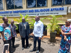 Minister for Chieftaincy and Religious Affairs,  Stephen Asamoah Boateng