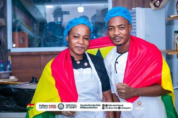 Chef Faila (left) and Abdul Malik (right)