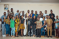 Members of the  Arts and Tourism Writers Association of Ghana