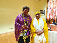 Sri Jayanthi Kumaraswami With PM of Barbados