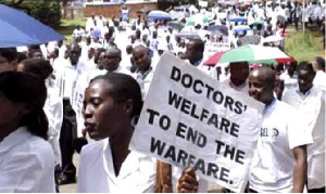 File photo of striking Doctors