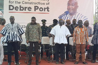 Bawumia (second right) at the ceremony