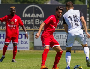 Daniel Opare scored on his Antwerp debut