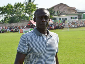 Deputy coach of the Black Meteors Michael Osei