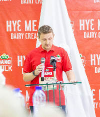 Arla’s General Manager, Vytautas Petronis