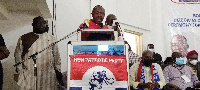 John Boadu addressing the conference