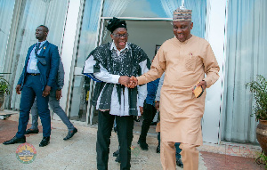 Bagbin Welcomes Nigerian Speaker To Ghana 