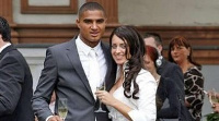 KP Boateng with ex-wife Jennifer