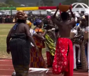 Performance of dipo rite at the independence day observation