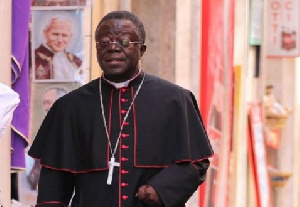 President of the Catholic Bishops conference Bishop Osei Bonsu