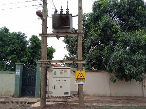 Thunder Strikes ECG Transformer At Abrepo Bronikrom 1