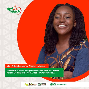 Executive Director of Agrihouse Foundation, Alberta Nana Akyaa Akosa