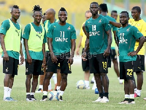 Black Stars training