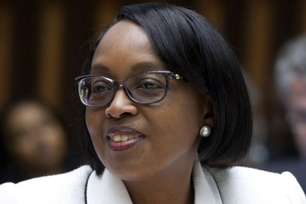 WHO regional director for Africa, Dr Matshidiso Moeti