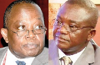 Auditor General, Daniel Yaw Domelevo and Prof Edward Dua Agyeman