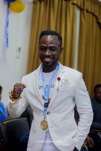 Ghanaian musician and philanthropist, Okyeame Kwame