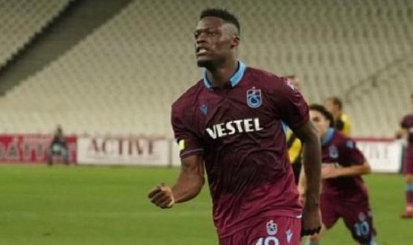 Trabzonspor striker Caleb Ekuban