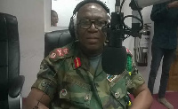 National Coordinator of NADMO, Brigadier Francis Vib-Sanziri