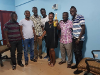 Kwaku Manu, Lilwin, Emelia Brobbey, Jackson Bentum, others celebrating the union