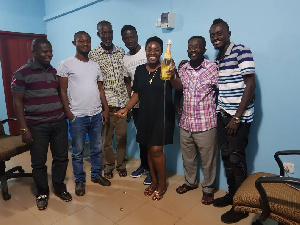 Kwaku Manu, Lilwin, Emelia Brobbey, Jackson Bentum, others celebrating the union