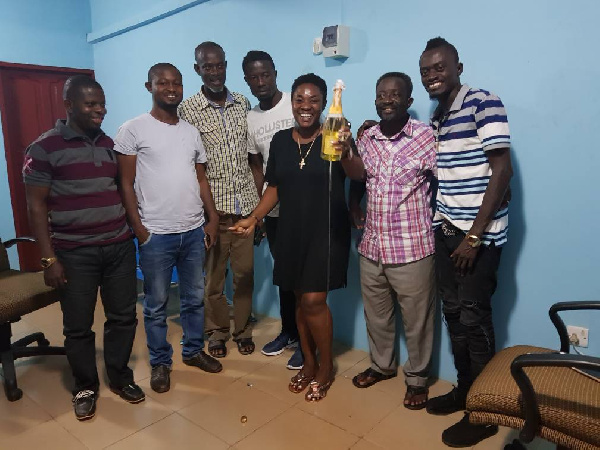 Kwaku Manu, Lilwin, Emelia Brobbey, Jackson Bentum, others celebrating the union