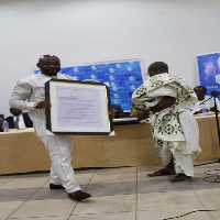 The award was received by the General Manager of Otec FM, Ebenezer Sarpong Mantey