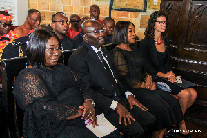 Bawumia attended a church service for the Queen in Accra