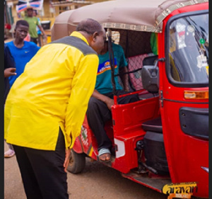 Kyerematen is on a 19-day campaign tour in the Ashanti Region