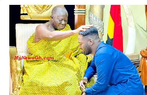 Otumfuo Blesses Man