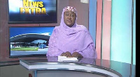 Popular Nigeria Television Authority News Presenter Aisha Bello Mustapha