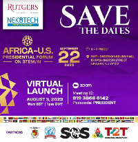 Artwork for Africa-US presidential forum on STEM/AI coming up in September