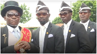 The Prampram based pall bearers