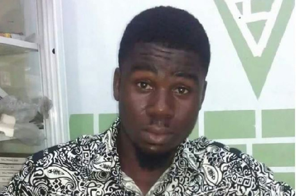 Nana Yaw Kennedy Abrokwa was charged for robbing a fellow student