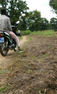 Some communities in the area have no access roads