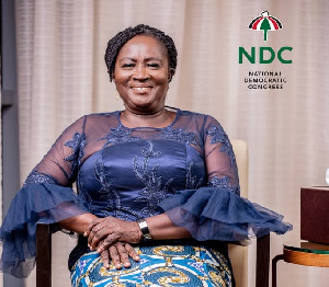 Jane Naana Opoku-Agyemang, running mate for the NDC flagbearer, John Dramani Mahama