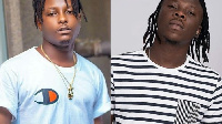 Stonebwoy (R) and KelvynBoy (L)