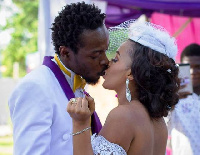 Kwaw Kese and his wife