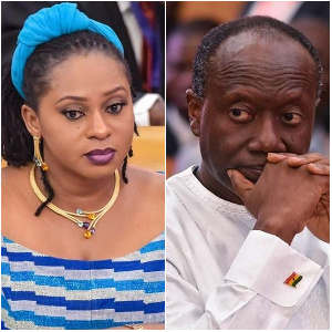 Sarah Adwoa Safo and Ken Ofori-Atta