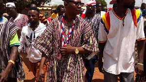 The DCE for Builsa South District, Daniel Kwame Gariba